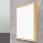 Plafoniera LED LERO, finisaj auriu mat, patrat, 30cm LED27W/2400lm/3000K aluminiu IP 20 ORION - imagine 3