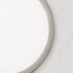 Plafoniera LED LERO, titan, rotundă, 23cm LED22W/2100lm/3000K aluminiu IP 20 ORION - imagine 3