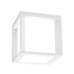 Aplica de exterior HENRY, E27 1x35W aluminiu finisaj alb, diametrul 16cm IP44 ORION - imagine 2