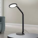Lampă de masa LED FATI, 40-60 cm, LED12W/800lm/3000K aluminiu finisaj negru IP20 ORION