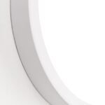 Plafoniera LED LERO,otel finisaj alb, rotunda, 30cm LED25W/2400lm/3000K aluminiu IP 20 ORION - imagine 5