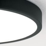 Plafoniera LED BULLY, Ø 24 cm, negru LED24W/1980lm/3000K aluminiu IP 20 ORION - imagine 5