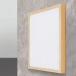 Plafoniera LED LERO, finisaj auriu mat, patrat, 30cm LED27W/2400lm/3000K aluminiu IP 20 ORION - imagine 4