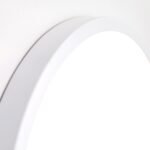 Plafoniera LED LERO, finisaj alb, rotunda, 30cm LED27W/2700lm/4000K aluminiu IP 20 ORION - imagine 6