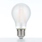 Bec LED mat dimabil, E27, 8W, 2700K, 806Lm  lumină albă caldă ORION - imagine 3