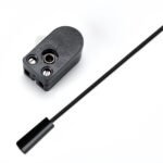 Set 5 bucati Comutator de tragere in serie cu snur negru 250mm, Comutator  Lungime 34mm, lățime26 mm, înălțime 19mm ORION - imagine 4