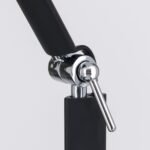 Lampadar LED RINGO, 130-210 cm, LED21W/2000lm/2700K aluminiu finisaj negru IP20 ORION - imagine 5