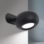 Lampă de masă cu baterie KERBY, 40cm LED 2W/150lm/CCT Comutator/buton tactil  5700K-4000K-3000K-oprit otel finisaj negru IP20 ORION - imagine 3
