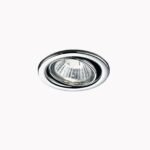 Spot mobil rotund CLASSIC GU10 1x50W otel finisaj crom 8cm IP20 ORION - imagine 2