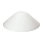 Abajur conic din sticlă groasa GRADO 6-1525, Ø 380 mm, opal-mat ORION