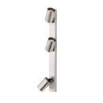 Plafoniera spot SEAN, GU10 3x40W aluminiu finisaj crom satinat, 60x12x6cm IP20 ORION - imagine 2