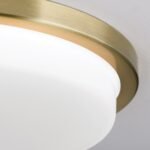 Plafoniera LED LEROX, otel finisaj alama antica, Ø 30cm LED29W/2100lm/3000K IP20 ORION - imagine 4