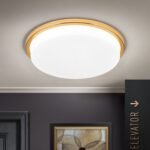 Plafoniera LED LEROX, otel finisaj auriu, Ø 40cm LED36W/2600lm/3000K IP20 ORION - imagine 2