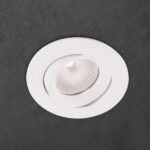 Spot mobil rotund CHOICE GU10 1x50W aluminiu finisaj alb 9cm IP20 ORION - imagine 3