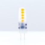 Bec LED  transparent dimabil, G4, 1.8W, 2700K, 185Lm  L 38mm,  Ø10mm Orion - imagine 3