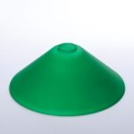 Abajur conic, Verde mat, Ø220mm, Orion