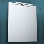 Aplica LED pentru oglinda baie ARGO, 30 cm, LED6W/480lm/3000K aluminiu finisaj crom IP44 ORION