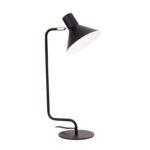 Veioza vintage VIKTORIA, E14 1x40W otel finisaj negru, 51cm IP20 ORION - imagine 2