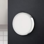 Plafoniera LED BULLY, Ø 14 cm, crom LED12W/820lm/3000K aluminiu IP 20 ORION - imagine 4