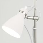 Lampadar spot SCHOOL, E27 2x40W otel finisaj alb, 153cm IP20 ORION - imagine 5
