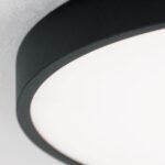 Plafoniera LED BULLY, Ø 28 cm, negru LED28W/2300lm/3000K aluminiu IP 20 ORION - imagine 5