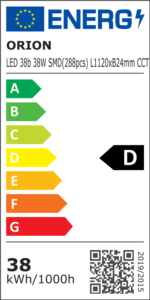 Placă LED 38b 38W SMD (288 bucăți) L1120xL24mm CCT ORION - imagine 2