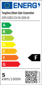Placă LED 4.5k 4.5W 3000K 380Lm ORION - imagine 2