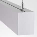 Plafoniera bara LED BROOKLYN, 114 cm, LED30W/2600lm/3000K aluminiu finisaj argintiu periat IP20 ORION - imagine 3