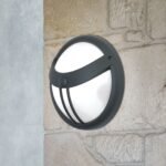 Plafoniera de exterior OBSERVER cu senzor, E27 1x35W aluminiu finisaj antracit, diametru 30cm IP54 ORION - imagine 3