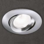 Spot mobil rotund CHOICE GU10 1x50W aluminiu finisaj crom satinat 9cm IP20 ORION