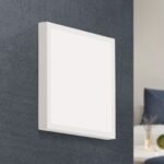Plafoniera LED LERO, alb, patrat, 23cm LED22W/2100lm/3000K aluminiu IP 20 ORION - imagine 3