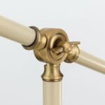 Veioza vintage SCHILLER cu brat flexibil, E14 1x40W otel finisaj kaki-alama antica, 59cm IP20 ORION - imagine 5