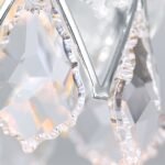 Plafoniera din cristal RITA, 9cm 1xG9/40W cristal Asfour, cadru otel finisaj crom IP20 ORION - imagine 3