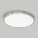 Plafoniera LED LERO, titan, rotundă, 30cm LED27W/2700lm/4000K aluminiu IP 20 ORION - imagine 4