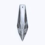 Pandantiv Candelabru cristal prisma Detroit, sticla plumb, 63x13mm, transparent ORION
