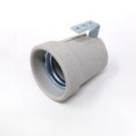 Dulie E27 cu bară de fixare, ceramică, 48 mm ORION