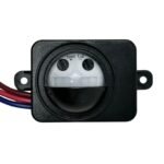Detector de mișcare pentru instalare încastrată, negru, LM100W/LED50W Rază de acțiune: 10 metri, unghi de detecție: 150° iluminare 3 secunde până la 3 minute ORION - imagine 3