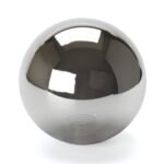 Abajur Rotund din Sticlă Groasa Fumuriu, Diametrul 100mm, Înălţime 100mm, Orificiu cu Filet 22mm Atașament pentru priză G9 ORION