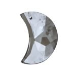 Pandantiv Candelabru cristal semiluna Cristal STRASS Swarovski, transparent 30x21mm ORION