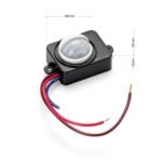 Detector de mișcare pentru instalare încastrată, alb, LM100W/LED50W Rază de acțiune: 10 metri, unghi de detecție: 150° iluminare 3 secunde până la 3 minute ORION - imagine 4