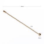 Lanț de tragere, Material metal auriu, lungime 160 mm, lățime 3 mm Sferă Ø 8 mm ORION - imagine 4