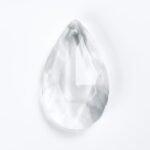 Pandantiv Candelabru cristal migdal 28286 sticla cristalinizata, transparenta 51x32mm ORION