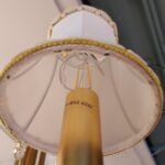 Abajur conic din matase, Ø 115mm, finisaj alb, inaltime 75mm ORION - imagine 5