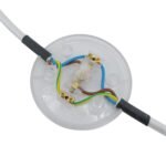 Comutator de Podea tip Pedală pentru Cablu de Alimentare, Diametru 66mm, Inaltime 31mm, PVC Transparent ORION - imagine 4