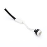 Dulie Soclu halogen GU10 izolat cu terminal Ø 27 mm, lungime cablu 100 mm ORION