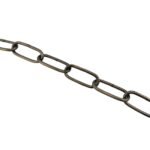 Lanț pentru lămpi suspendate, 47x20x4 mm, 1 m, fier patină ORION