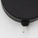 Set 5 bucăți Întrerupător basculant încorporat, Ø 12 mm, negru ORION - imagine 3