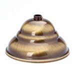 Accesoriu Corp de Iluminat, Baza Pentru 1 Pendul, Inaltime 70mm, Diametrul 110mm, Rozetă 932/10mm, Ø 110 mm, alama patinata ORION