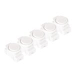 Set 5 bucăți Întrerupător Comutator inclusiv inel și basculant încorporat, alb, PVC ORION - imagine 4