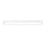 Pandantiv dreptunghi din Sticla Cristalinizata K9 Transparenta pentru Candelabru, Lungime 180mm, Latime 22mm ORION